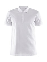Craft Sport Polo Core Unify (functional recycled polyester) white Men